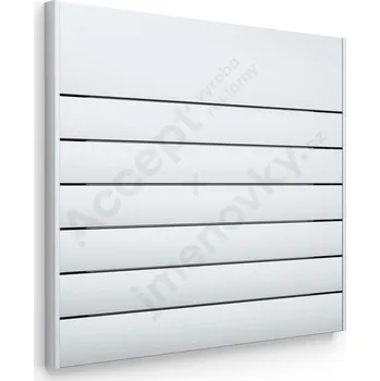 Informační tabulka Stříbrná&nbsp;dveřní tabulka&nbsp;SlimSlatz&nbsp;o velikosti&nbsp;187 x 165 mm&nbsp;s&nbsp;nezásuvným systémem