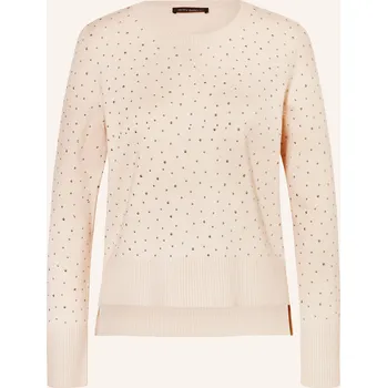 Dámské oblečení Betty Barclay Dámský Svetr S Ozdobnými Kamínky, béžová, 44