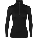 Icebreaker Merino 260 Tech LS Half Zip Women Black černá L