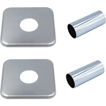 Držák na ručník Hopa Krycí rozety a krycí trubičky, rohové, chrom, RDROZTRROC