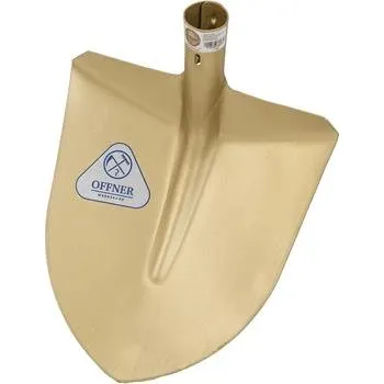 Lopata OFFNER házecí tvrz. lopata špičatá Prof bez násady v.310x280 mm