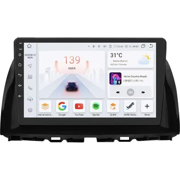 Autorádio HIZPO KXMZDCX5101 Autorádio 10,1" Android pro Mazda CX-5 Varianta: Napájecí kabel typu C, Model: S101004 (4+32GB)