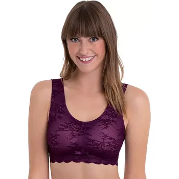 Podprsenka Bezkosticová Essentials podprsenka Anita 5400 purple velikost L