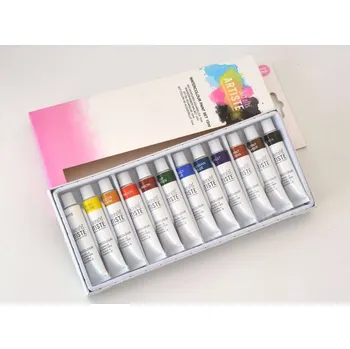 Vodová barva Akvarelové barvy Artiste sada 12 x 12 ml