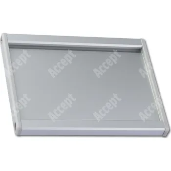 Informační tabulka Stříbrná dveřní tabulka Klassik Plus 087 o velikosti&nbsp;105 x 87 mm