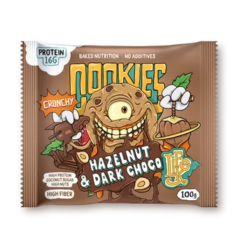 Čokoláda LIFELIKE Cookies Hazelnut Chocolate 100 g DMT 09/2025