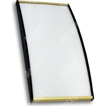 Informační tabulka Zlatá dveřní tabulka Plato Plus 210 o velikosti 105 x 210 mm