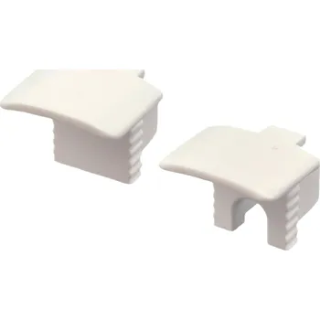 LED lišta Koncovka vestavného profil lištau SLIM V32 bílá - Koncovka plná - LED Solution - LP602W-END - LP602W-END