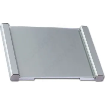 Informační tabulka Stříbrná dveřní tabulka Klassik Inox 103 o velikosti&nbsp;75 x 103 mm