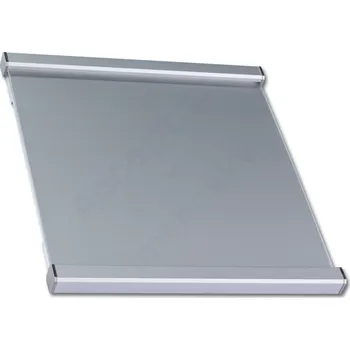 Informační tabulka Stříbrná dveřní tabulka Klassik Inox 132 o velikosti 120 x 132 mm