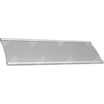 Informační tabulka Stříbrná dveřní tabulka Plato 120 o velikosti&nbsp;500 x 120 mm