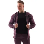 Nebbia AW Mikina na zips 720 bordová - M