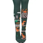 Chlapecké punčocháče GATTA DINO WORLD zelené Velikost: 128-134