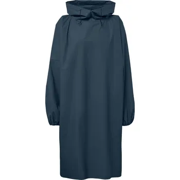 Dámské pončo 711865 - Tchibo - Pončo do deště - barva: modrá