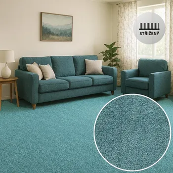 Koberec Metrážový koberec JAVA 81 Označení šíře role: 4 m