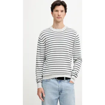 Pánský svetr Svetr z vlněné směsi Pepe Jeans PM7000010 šedá 09A, vel. S