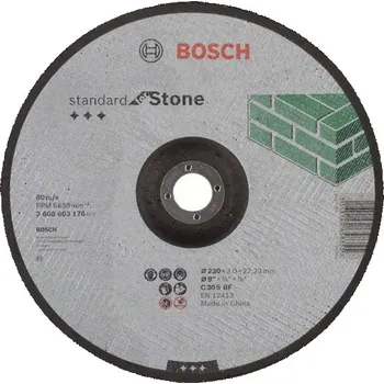 Příslušenství k brusce BOSCH Dělicí kotouč profilovaný Standard for Stone Professional (2608603176)