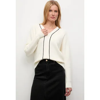 Dámské oblečení Kašmírový a hedvábný svetr Answear.LAB 2691.fh béžová 01X, vel. XS/S