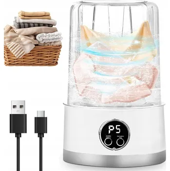 Pračka Mini skládací turistická pračka Automatická malá cestovní přenosná