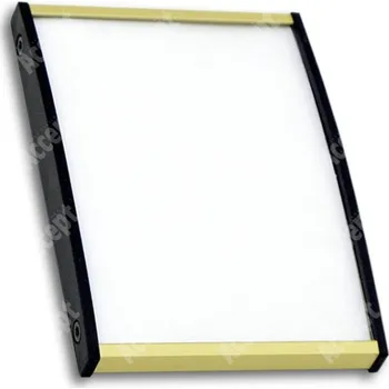 Informační tabulka Zlatá dveřní tabulka Plato Plus 105&nbsp;o velikosti&nbsp;75 x 105 mm