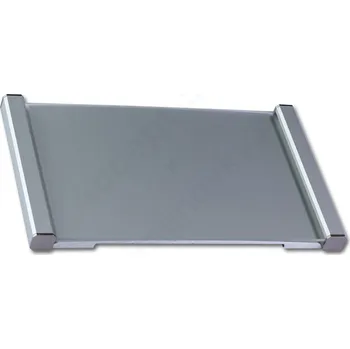 Informační tabulka Stříbrná dveřní tabulka Klassik Inox 132 o velikosti&nbsp;75 x 132 mm