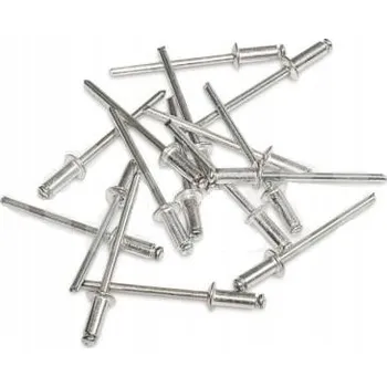 Nýt Hliníkové nýty Maan 1290 3,2x7 mm stříbrné 50 kusů