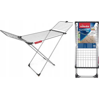 Sušák na prádlo Sušák na prádlo na balkon, zahradu, volně stojící horizontální Vileda 4-92 cm x 132-167 cm