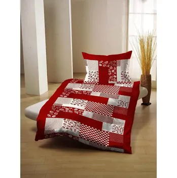 Povlečení Gerald Wittmann Ložní povlečení Felicia 140x200/90x70 cm Vzor 42004/2 Hladká 100% Bavlna