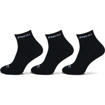 Pánské ponožky ONeill O'Neill ponožky tříčtvrteční černé 3ks Velikost: EU 35-38 (UK 2.5-5)