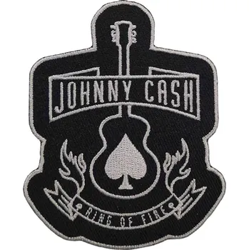 Pánské ponožky Johnny Cash Guitar Nažehlovačka