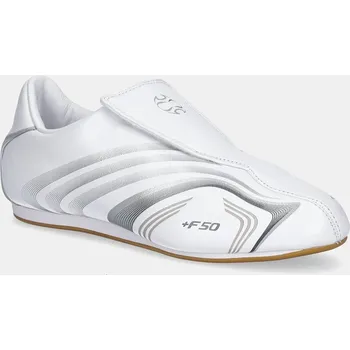 Dámské tenisky Kožené tenisky adidas Originals Taekwondo F50 W, 41 1/3, bílá, 00X