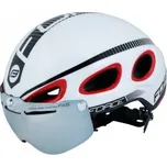 přilba FORCE HORNET bílá M