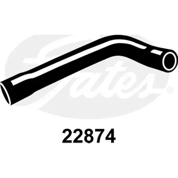 Motor automobilu GATES Hadice chladiče GT 22874
