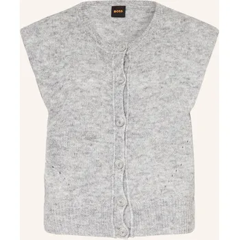 Dámský svetr Boss Dámský Pletený Kardigan Foldrerio, stříbrná, 42