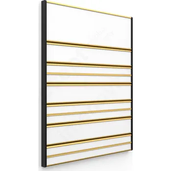 Informační tabulka Zlatá&nbsp;dveřní tabulka&nbsp;ACS&nbsp;o velikosti&nbsp;187 x 250 mm&nbsp;s&nbsp;zásuvným systémem