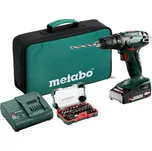 Metabo Aku vrtací šroubovák BS 18, 18 V, 450/1600 ot./min. 602207580