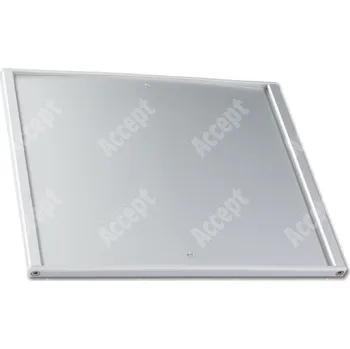 Informační tabulka Stříbrná dveřní tabulka Klassik Plus 222 o velikosti&nbsp;187 x 222 mm