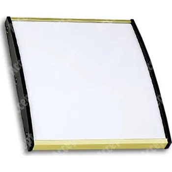 Informační tabulka Zlatá dveřní tabulka Plato Plus 120&nbsp;o velikosti&nbsp;105 x 120 mm
