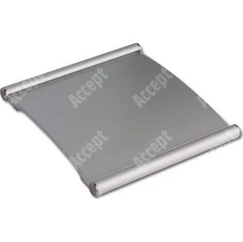 Informační tabulka Stříbrná dveřní tabulka Plato 120 o velikosti&nbsp;120 x 120 mm