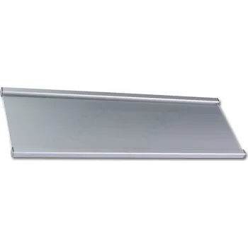 Informační tabulka Stříbrná dveřní tabulka Klassik Inox 103 o velikosti&nbsp;297 x 103 mm