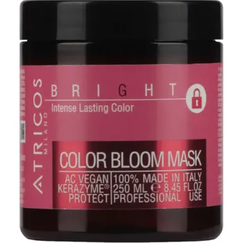 Vlasová regenerace Atricos Bright Color Bloom Mask – Maska na barvené vlasy 250 ml
