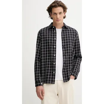 Pánská košile Bavlněná košile Marc O'Polo 5000007117 námořnická modř 59X, vel. L