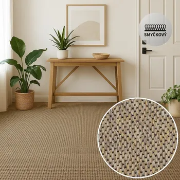 Koberec Metrážový koberec BALI 984 Označení šíře role: 4 m