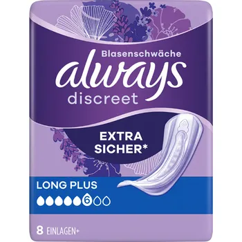 Menstruační vložka Always Discreet Long Plus vložky 8 ks