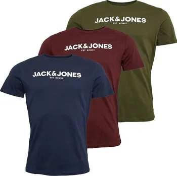 Jack and Jones tričko malé logo Barva: Modrá, Velikost: M