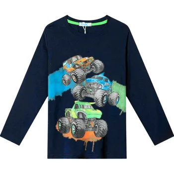 Chlapecké TRIČKO tm.modré Kugo MC9806