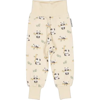 Bambusové dětské rostoucí kalhoty Beige panda Geggamoja Velikost: 50/56