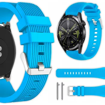 Řemínek na hodinky Řemínek Vanfone pro Huawei 22mm, modrý