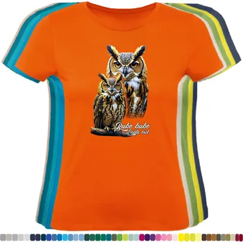 Dámské tričko damske-levne-bavlnene-tricko-digitalni-potisk-vyr-velky Barva: Orange - oranžová, velikost: M