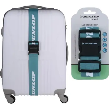 Příslušenství k zavazadlu UNIVERZÁLNÍ ZAJIŠŤOVACÍ POPRUH NA KUFR S PŘEZKOU 180x5CM DUNLOP